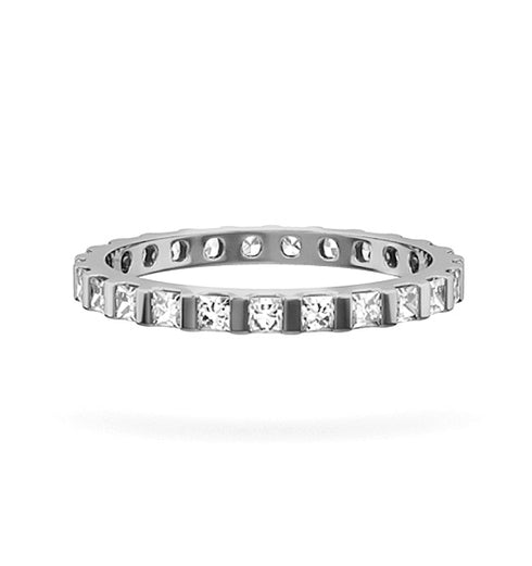 Eternity Ring Olivia 18K White Gold Diamond 2.00ct H/Si